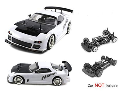 1/10 Scale RC Printed Precut Drift Racing Touring Onroad Car Body Shell Width 190mm with Wing Mirror Accessories (RX7) - style: RX7