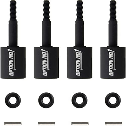 RC Car Aluminum Propeller Joint Wheel Axle for Tamiya TT-01 / TT-02 / TT-02B / TT-02D Chassis 1/10 On-Road Car Upgrade Parts
