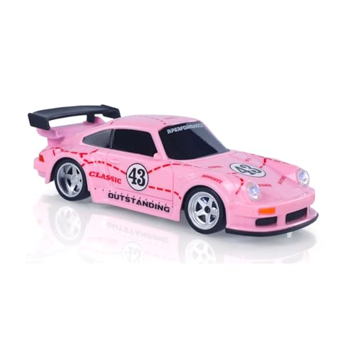 TOUCAN RC HOBBY 1/43 2.4G Mini RC Drift Car Racing Vehicle 4WD Ready to Go Model Gyroscope Radio Battery Lights 4305A - color: 4305agyro