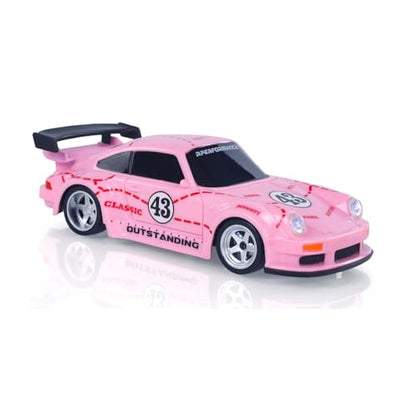 TOUCAN RC HOBBY 1/43 2.4G Mini RC Drift Car Racing Vehicle 4WD Ready to Go Model Gyroscope Radio Battery Lights 4305A - color: 4305agyro
