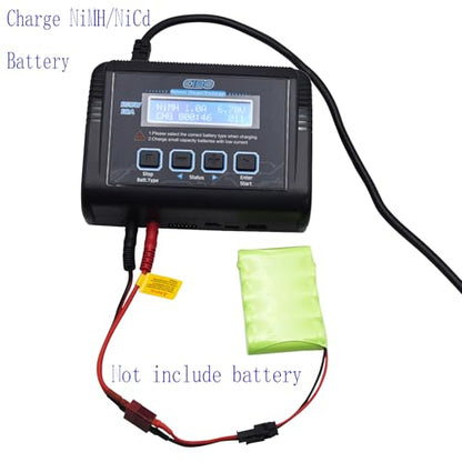 Blomiky 150W AC/DC 10A Smart Battery Balance Charger and Discharger for RC Cars Drones Boats 1S-6S Lipo Life Battery or 1S-15S NiCD/NiMH / C150 Charger
