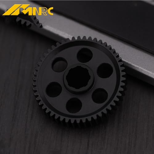 Alum Spur Gear Differential Diff Input Gear Kit for 1/16 H16BM H16PL H16DR 16208 H16207 16209 16210 1/14 H14BM 14301 14302 RC Car Upgrades Part Red - color: Red