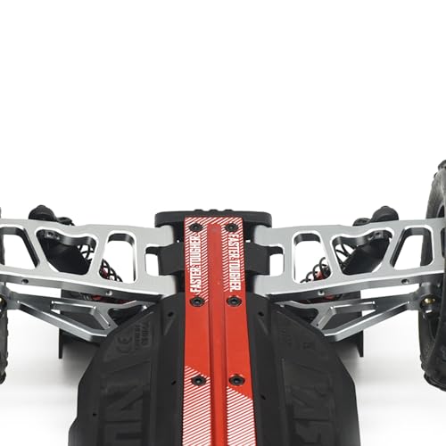 Hobby Details Aluminum Upgrade Parts Set for ARRMA Mini Kraton 4x4 1/16, Front & Rear A-Arms, Knuckle, Steering,Titanium Color (Rear Lower Arm Set) - color: Rear Lower Arm Set