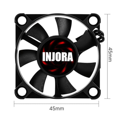 INJORA 45mm ESC Cooling Fans for RC Cars - size: 45