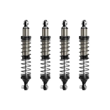 GPM Aluminum 89mm Progressive Spring Shock Set for H10 Optic，Titanium | Front & Rear, RC Crawler Upgrade, for VANQUISH H10 Optic, Yokohama Sparco RTR, 1/10 Scale - color: Titanium