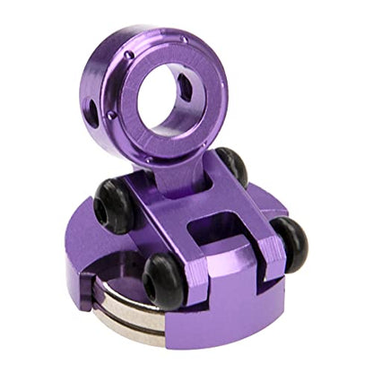 ShareGoo 4Pack Metal Magnetic Stealth Invisible Body Post Mount Upgrade Parts Compatible with Axial SCX10 HSP Redcat D90 1/10 RC Crawler Drift Car Truck (Purple) - color: Purple