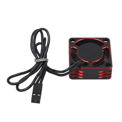 RC Motor Cooling Fan, Lightweight and Stable ESC Motor Cooling Fan 19000rpm for Replacement (Red) - color: Red