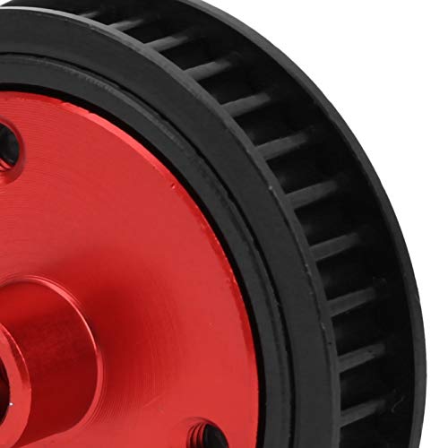 RC Belt Drive System, 5mm High Performance Gears for Off-Road Racing, RC Car Upgrade Parts with Belt and Screw Set for Hobbyists Enthusiasts and Competitive Events