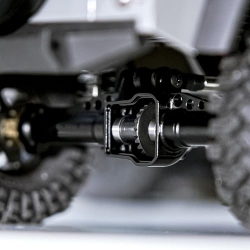 Steel Helical Gears 12T/22T Overdrive and 10T/24T Underdrive Gear Set Compatible with 1/18 Traxxas TRX4M RC Crawler Front & Rear Axle Upgrades Replacement for 9779