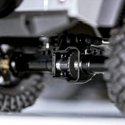 Steel Helical Gears, 12T/22T Overdrive, 10T/24T Underdrive | CNC machined 20CrMo alloy steel, compatible with 1/18 Traxxas TRX4M crawler, replaces 9779