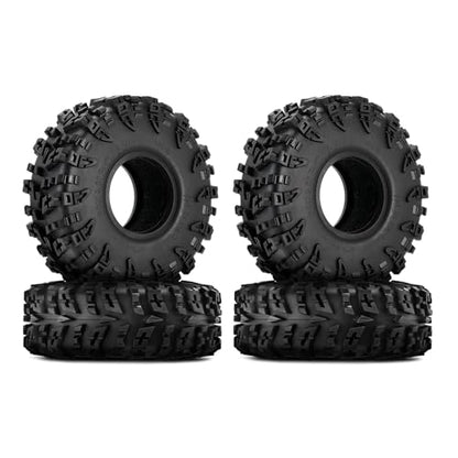 INJORA 1.9" S5 Swamp Claw Mud Terrain Tire for 1/10 RC Crawler, 120 * 42mm