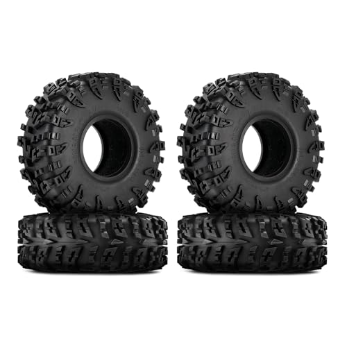 INJORA 1.9" S5 Swamp Claw Mud Terrain Tire for 1/10 RC Crawler, 120 * 42mm
