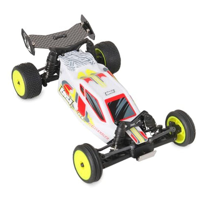 KYX Racing Aluminum Car Body Wing Spoiler Upgrades Parts Accessories for 1/24 RC Car LOSI Micro-B 2WD Buggy