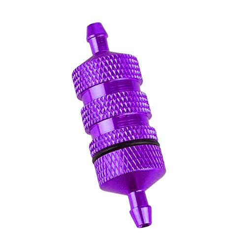 3Pcs ShareGoo RC Aluminum Nitro Fuel Filter Compatible with HSP Traxxas 1/8 1/10 RC Nitro Car Buggy Truck,Purple