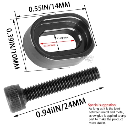 RC 7075 Aluminum Motor Mount Washers Shims Upgrades Part for 1/5 Scale TRX X-MAXX 6S 8S XRT 8S RC Car.Shims with Screws Hops Up,Black - color: Black(for 1/5)