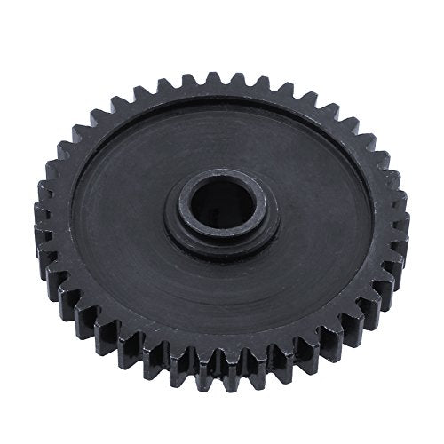 Hobbypark Metal Diff Differential Main Gear 42T & Motor Pinion Gear 27T Set for WLtoys A959-B A969-B A979-B K929-B 1/18 Scale RC Car Upgrade Parts (Black)