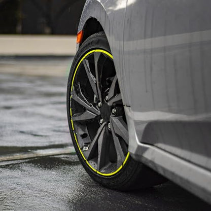 ERA Paints Yellow Wheel Paint With Omni-Curing Catalyst Technology - 2K Aerosol Glossy Finish With High Temp Resistance And Extreme Durability Against Color Fade And Chemicals Like Brake Fluid - color: Yellow 2K Spray Paint Only