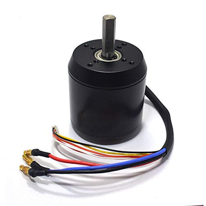 C6374 170KV Efficience Brushless Belt Sensored Motor for Electric Skateboard Longboarding (C6374, 170KV)