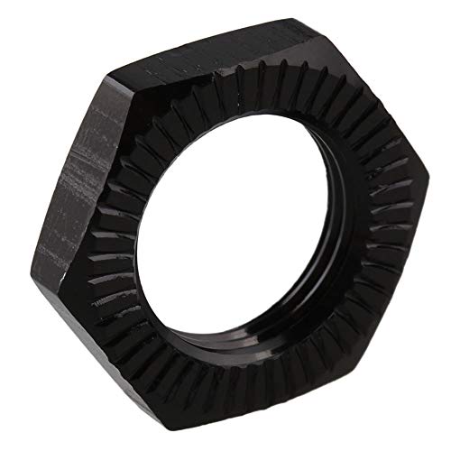 Mxfans 4pcs fits RC 1/8 Model Car 17MM Aluminum Alloy Wheel Hex Hub Nut N10169 Black