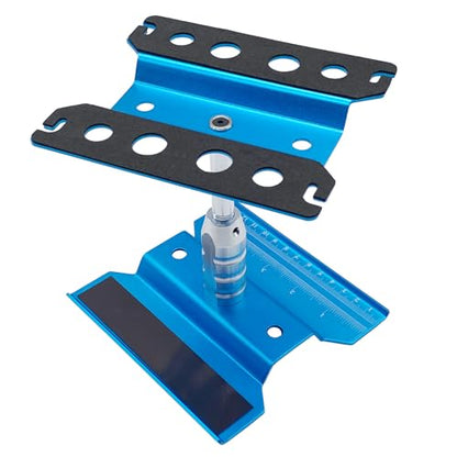 RC Car Stand RC Repair Stand 360 Degree Rotation Lift or Lower for Traxxas Arrma Redcat Axial RC4WD HSP Losi 1/8 1/10 1/12 1/16 Scale RC Crawler Car Truck Buggies (Sky Blue) - color: Sky Blue