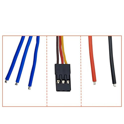 High-Power Brushless Motor High Speed Electronic Speed Controller ESC 40A for RC Plane Helicopter