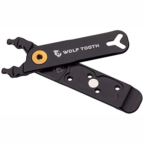 Pack Pliers - Master Link Combo Pliers - Black with Gold Bolt | bike-hand-tools - color: Gold