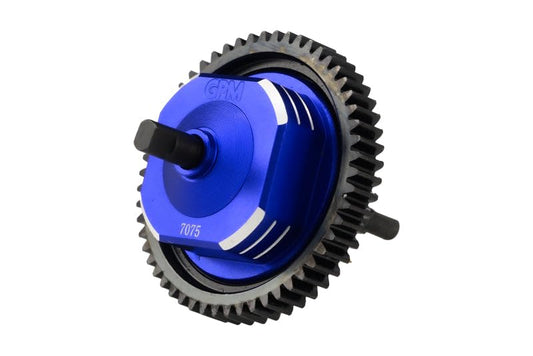 Medium Carbon Steel Center Differential Kit for Traxxas 1:10 4WD Ford F-150 Raptor/HOSS 4X4 / RUSTLER 4X4 / Stampede 4X4 / Slash 4X4 Upgrades - Blue