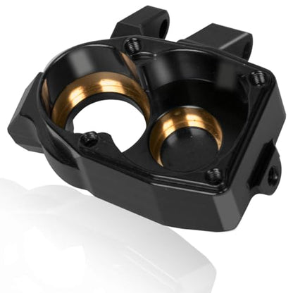 Brass Front Inner Portal Covers Steering Knuckles Upgrades Part for Capra UTB/SCX10 III,ARRCat 2PCS Brass Front Inner Portal Covers Steering Knuckles,Replace# AXI232006,Black