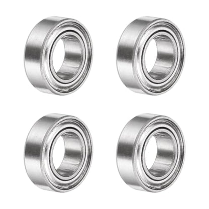 uxcell 4Pcs SMR95ZZ Deep Groove Ball Bearings, 5x9x3mm 440C Stainless Steel Double Shielded Bearings, ABEC 5 - size: 5x9x3mm