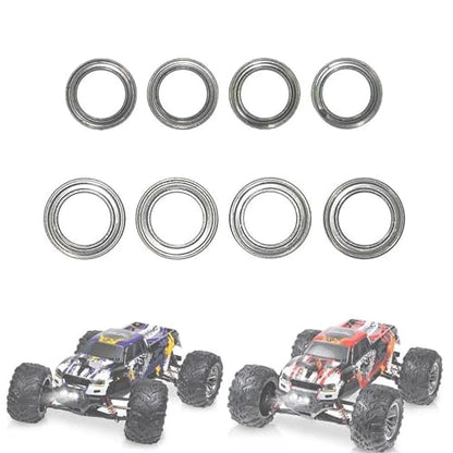 Double Rubber Seal for LAEGENDARY for Legend LG-WJ09 LG-WJ10 1/10 rc Car Spare Parts Accessories Replacement 8Pcs Ball Bearing Set