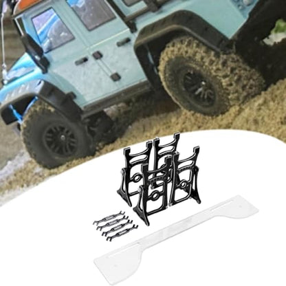 harayaa Off Road Chassis Setup System Set RC Car Aluminum Alloy Setup Gauge Tool Alignment Adjustment Ruler Multifunctional Camber Toe Slip Suitable, with Wrench - color: With Wrench