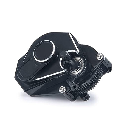 MORLORDY RC Metal Two Speed Transmission Case Gearbox Assembly for 1/24 RC Crawler Car Axial SCX24 Upgrades Parts Accessories