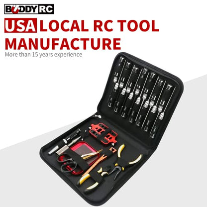 23 in 1 RC Tools Kits Hex Screwdriver Set，Repair Tools Sets with Carry Bags for RC Car Helicopter Quadcopter Drone Airplane