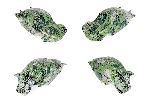 SummitLink Custom Body Compatible for 1/10 1/8 Scale RC Car or Truck (Truck not Included) (Camouflage) - style: Camouflage