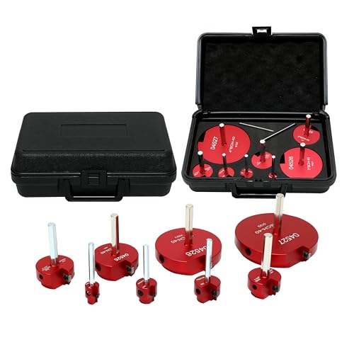 HFS(R) 8-Piece PVC Pipe Reamer Kit – for SCH 40 PVC, CPVC & ABS Pipes (1/2", 3/4", 1", 1-1/4", 1-1/2", 2", 3", 4") – Fits 1/2" Drill – Durable Carbide Cutters for Fast Debris Removal - size: 1/2", 3/4", 1", 1-1/4", 1-1/2", 2", 3", 4"