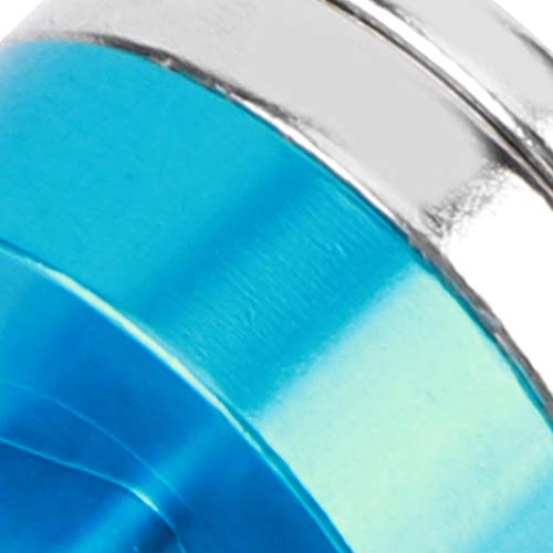 VGEBY RC Magnetic Body Post,4pcs Strong Magnet Car Shell Column Post Aluminum Alloy Body Shell Mount Column Fit for SCX10 1/10 RC Car Model (Blue)