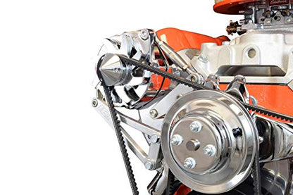 ICT Billet BBC Turnbuckle Alternator/Power Steering Pump Accessory Drive Bracket Kit 551493