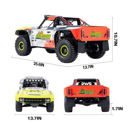 FCXㅤ FMS 1/7 Ford Bronco U4 S RTR EB RC Truck, Hobby RC Crawler with Brushless Motor & ESC, Remote-Controlled Lighting, Up to 80km/h Speed (2024) - style: 24