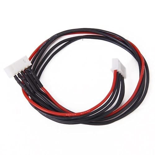 10pcs 4S 5Pins Balance Extension Cable JST-XH Connector Male to Female Plug RC Lipo Adapter with 5.9inch 22AWG Silicone Wire (4S 5Pins) - size: 4S 5Pins