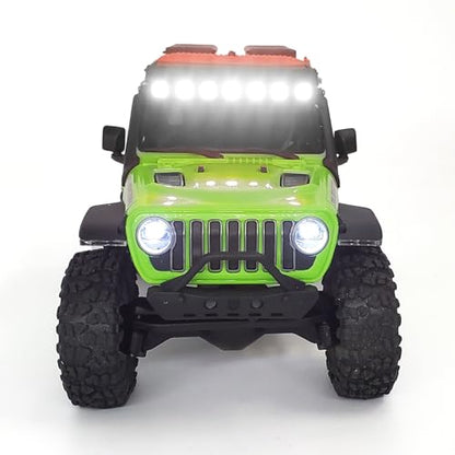 for Axial SCX30 1/30 RC Crawler 7-LED Light Bar, Warm & Cool White, Upgrade Lights Accessories Parts (Cool White Light) - color: cool white light
