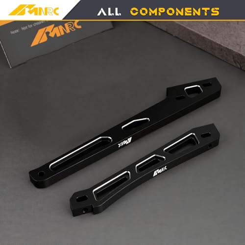 Alloy Chassis Brace for Arrma 1/8 Kraton 6S EXB AVC 4X4 RTR V6 Series Upgrade Part Black - color: Black