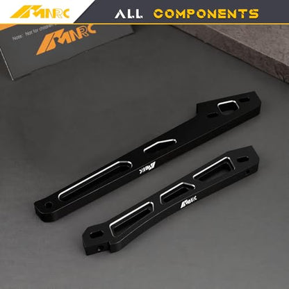 Alloy Chassis Brace for Arrma 1/8 Kraton 6S EXB AVC 4X4 RTR V6 Series Upgrade Part Black - color: Black