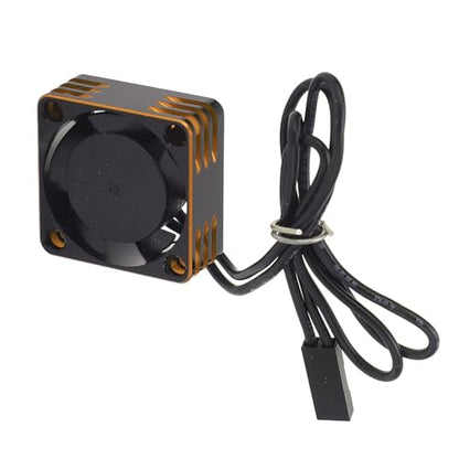 RC Motor Cooling Fan, Lightweight and Stable ESC Motor Cooling Fan 19000rpm for Replacement (Gold) - color: Gold