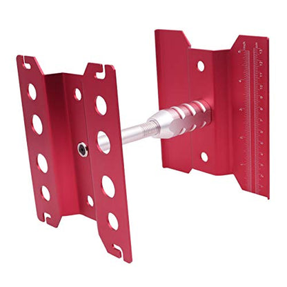 Aluminum Alloy RC Car Work Stand Repair Workstation 360 Degree Rotation Lift Or Lower Compatible with traxxas TRX-4 Axial SCX10 D90 HSP HPI 1/8 1/10 1/12 Scale RC Crawler Car (Red)