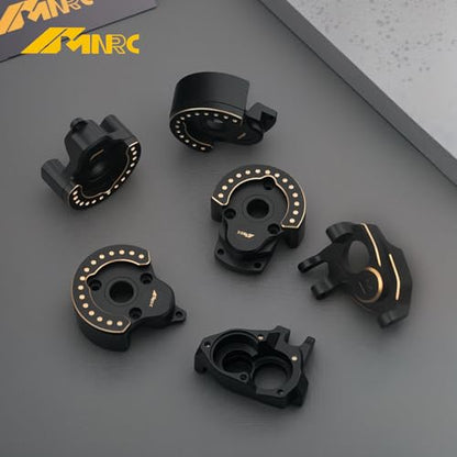 Brass Steering Blocks Hub C Carrier Portal Knuckle Rear Cover for 1/10 Vanquish VS4-10 Phoenix F10 RC Car Crawler Series Upgrades Part