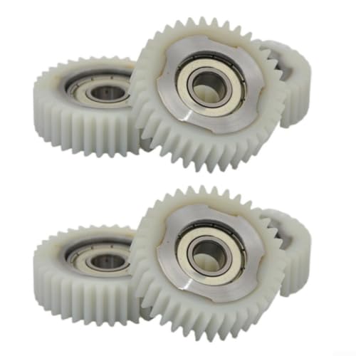6PCS 36T Nylon Planetary Gear Set for E-Bike Hub Motor, Straight Gear with 608 Bearing, Wear Resistant Electric Bicycle Transmission Parts, Lightweight Replacement Components(Straight Gear)