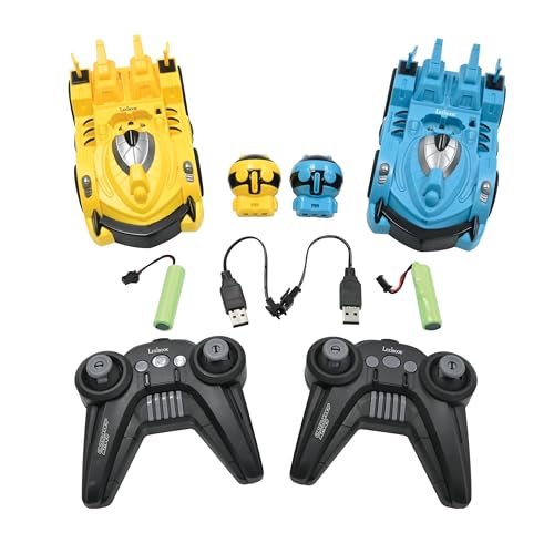 Lexibook, Crosslander, RC2 | Set of 2 Cars, Removable Figures, Sound and Lighting Effects - style: RC2