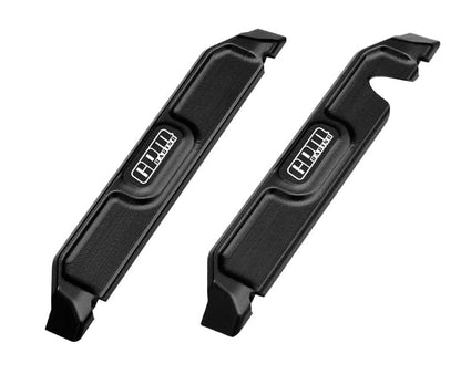 Aluminum 7075 Alloy Chassis Nerf Bars for Traxxas 1:16 Mini Maxx 4WD 107154-1 / Mini XRT VXL-3S 108076-1 Monster Truck Upgrades - Black