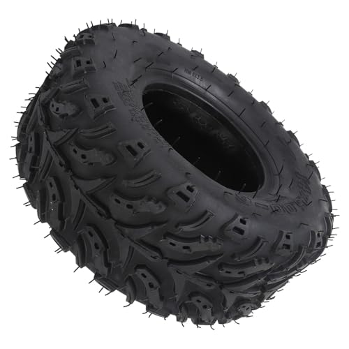 KIMISS 14x5.00-6 Tubeless Vacuum Tire for ATV, UTV & Cart, All Terrain Front Wheel with Rim, 6" Rubber Tire for Off Road Go Kart & Mini Bike