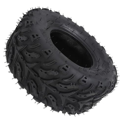 KIMISS 14x5.00-6 Tubeless Vacuum Tire for ATV, UTV & Cart, All Terrain Front Wheel with Rim, 6" Rubber Tire for Off Road Go Kart & Mini Bike